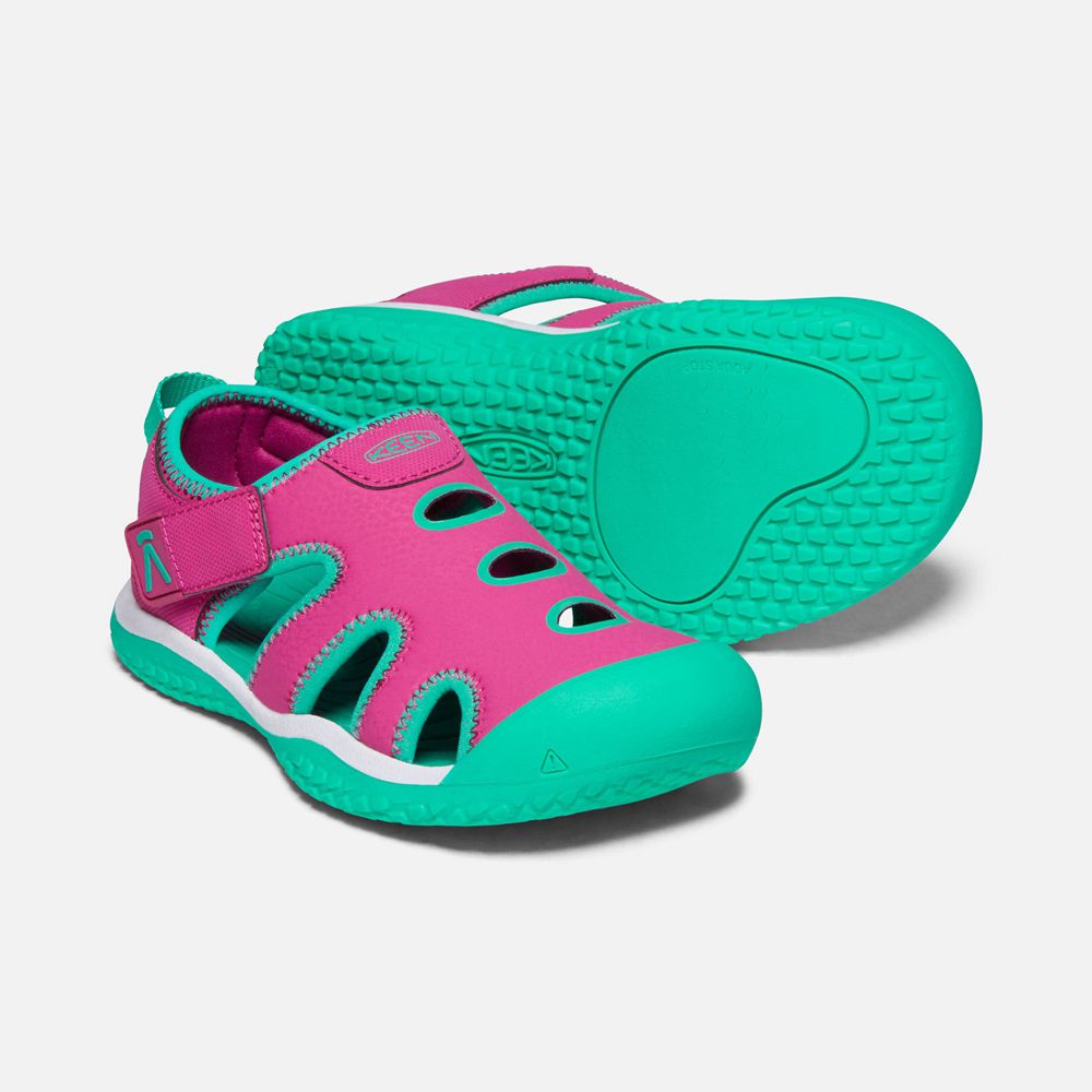 Sandales Keen Enfant Rose/Vert | Stingray | CUOLA-1873